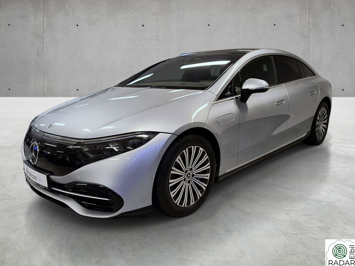 MERCEDES-BENZ EQS 500 4MATIC Skinn/Panorama soltak/Burmester/PAF/Kjøreassistent/