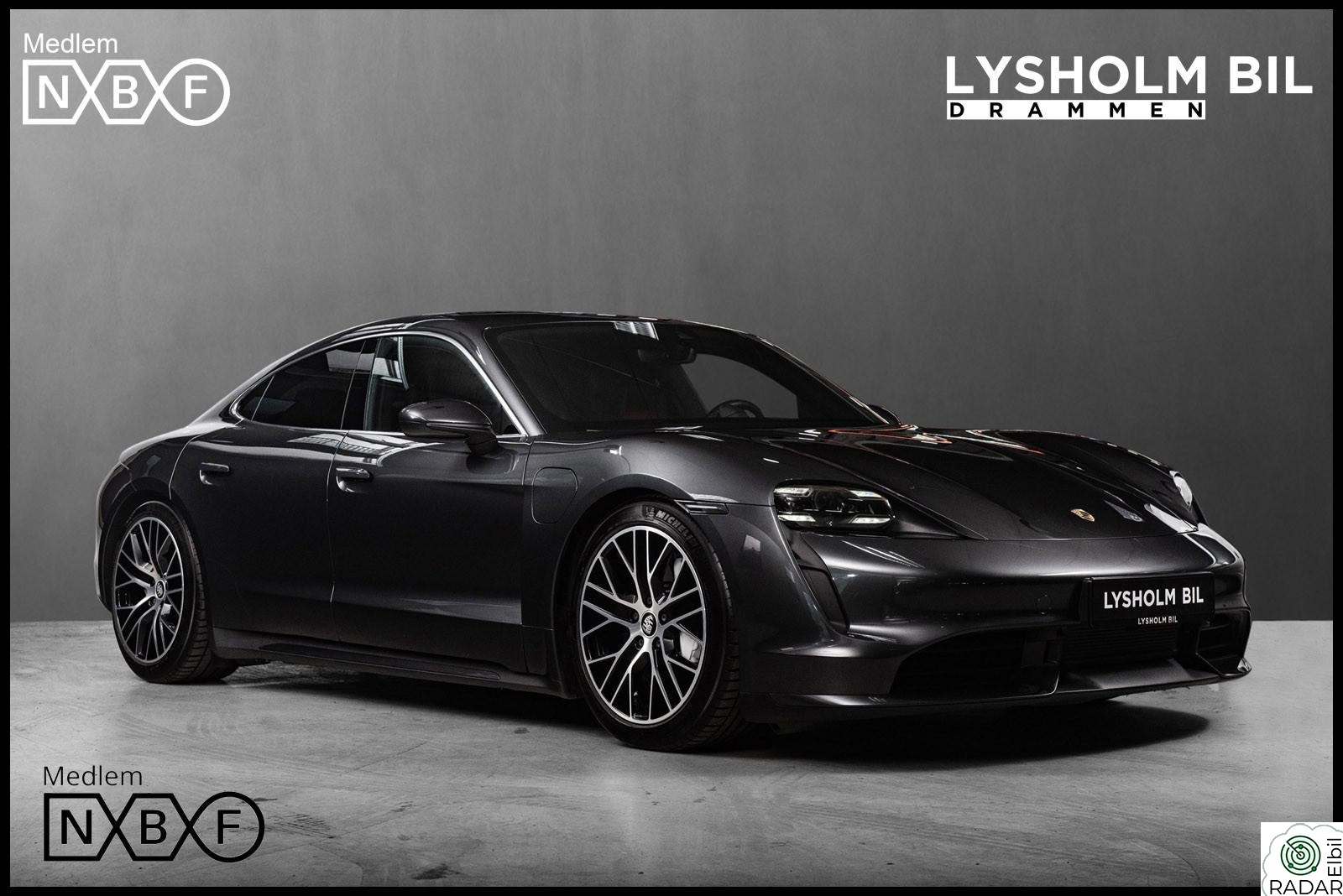 PORSCHE Taycan Turbo 680hk /18veis/BOSE/LedMatrix/SportChrono/
