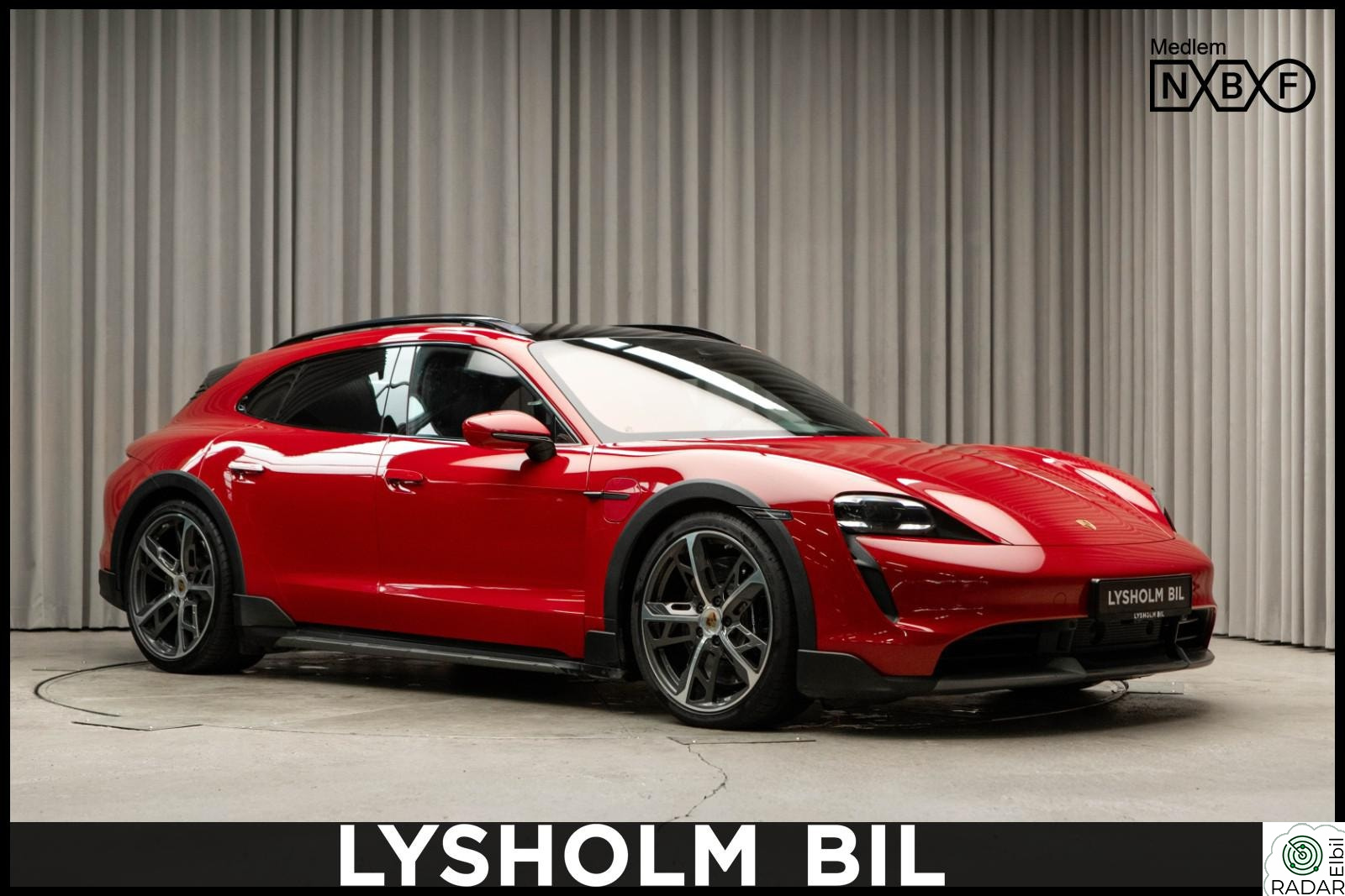 PORSCHE Taycan Turbo Turbo/Burmester/Bakaksel/Nightv/Matrix/Kjøling/18v