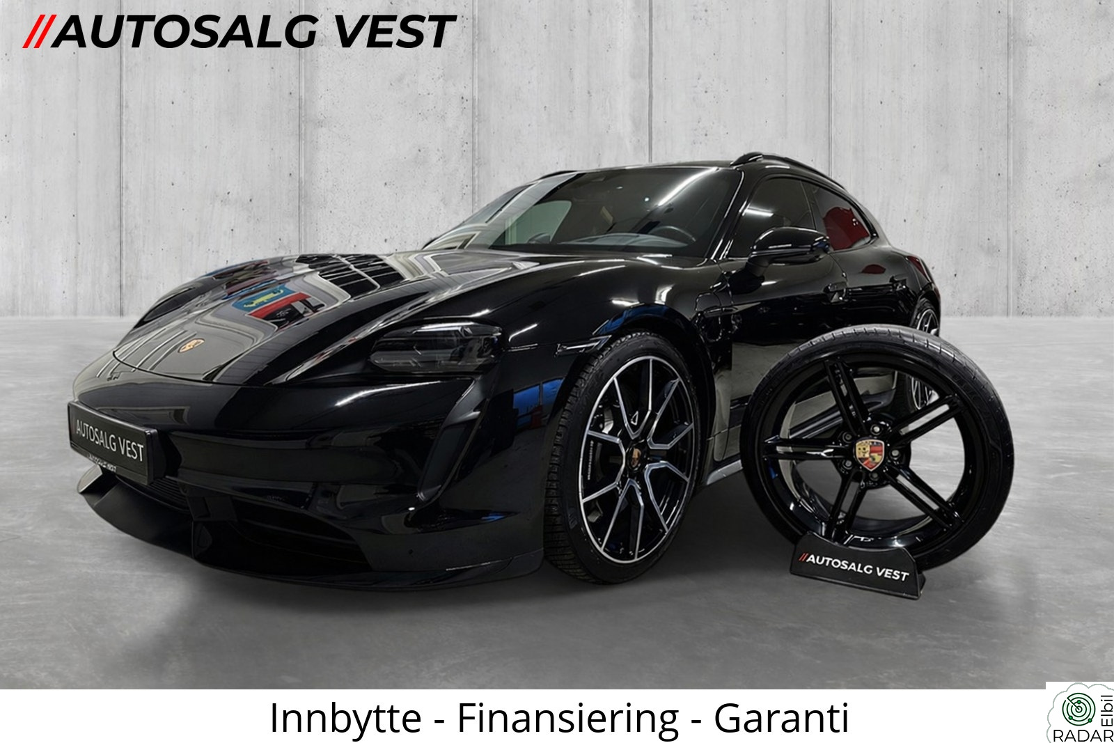 PORSCHE Taycan Turbo Turbo Burmester/SC+/PSCB/Matrix/HUD/Pano/Bakseteskjerm