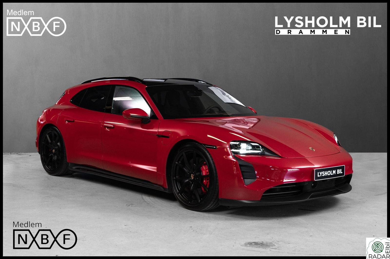 PORSCHE Taycan GTS Sport Turismo/RearAxel/Burmester/NightV/PassasjerSkjerm
