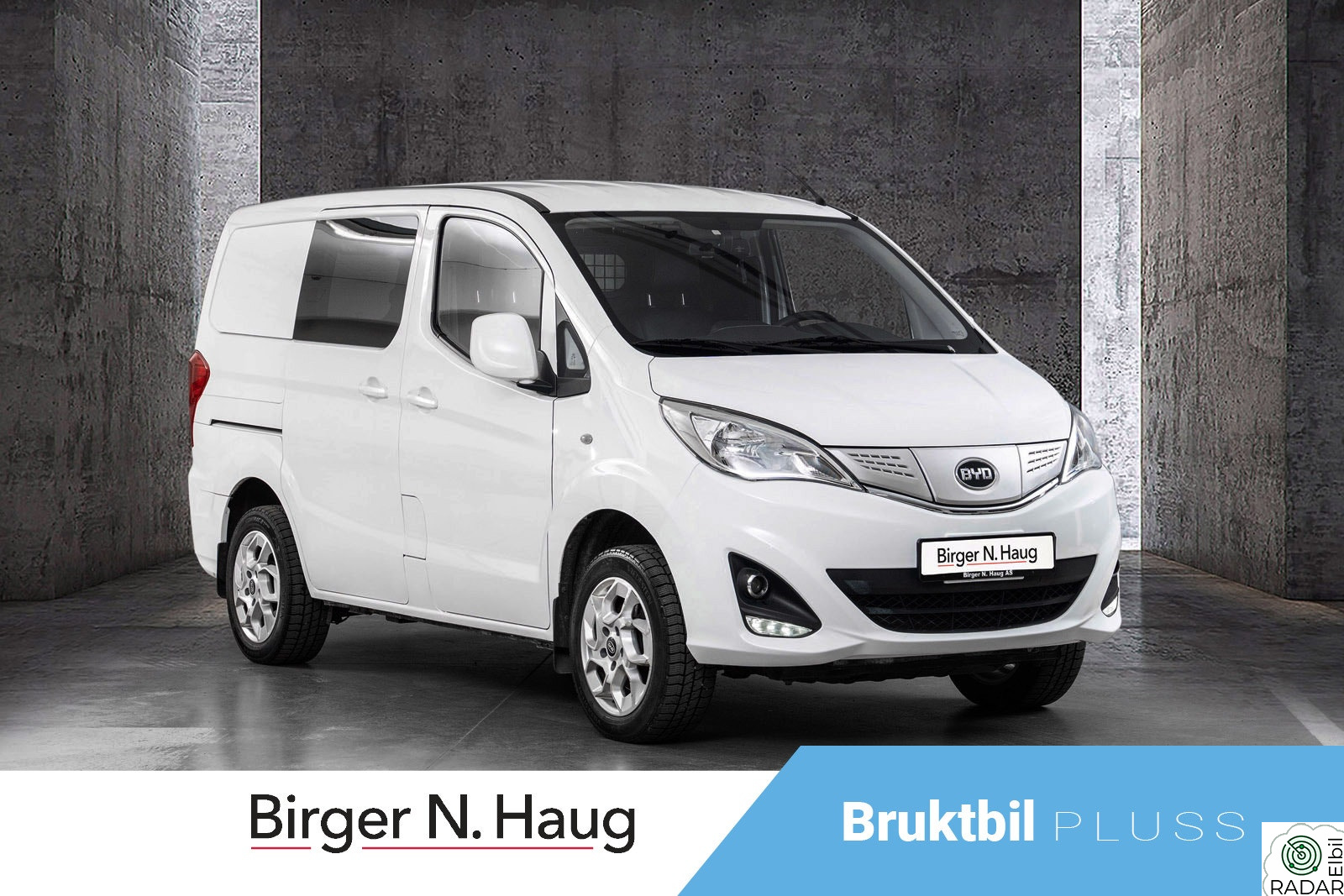 BYD ETP3 Pluss 3,5 m3 50 kWh 136hk VI TAR INNBYTTE!