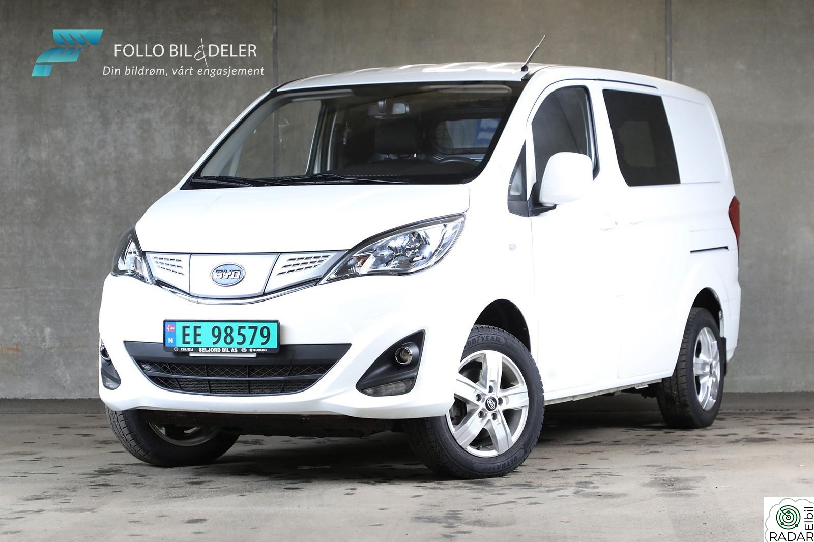 BYD ETP3 50kWh,EU OK TIL 12.2026,269KM WLTP,LAV KM,SKINN.S+++