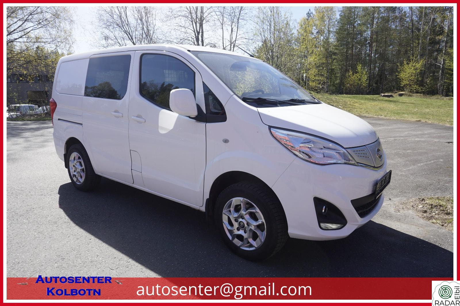 BYD ETP3 ETP3, 3,5 m3 50 kWh SKINN DAB CRUISE PEN BIL GARANTI.