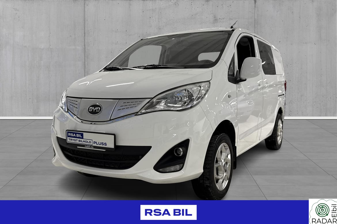 BYD ETP3 T3, 238KM WLTP, 3,5m3 varerom, 2x skyvedør
