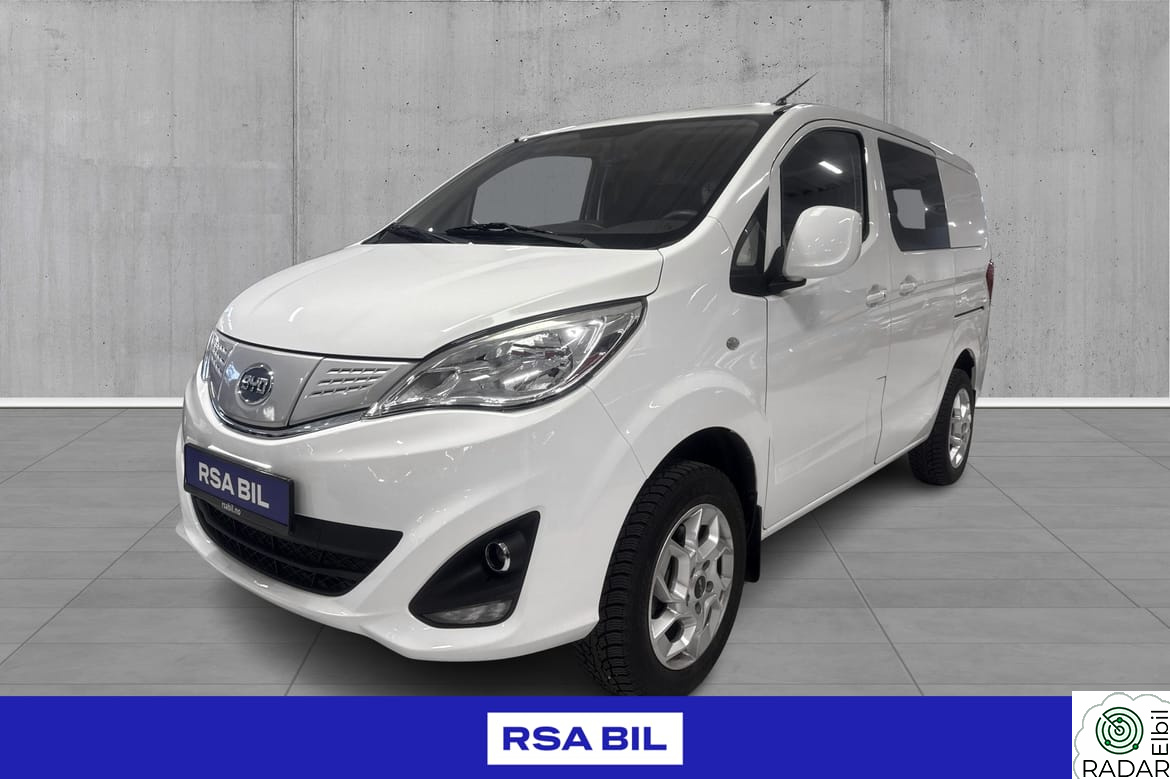 BYD ETP3 T3, 238KM WLTP, 3,5m3 varerom, 2x skyvedør