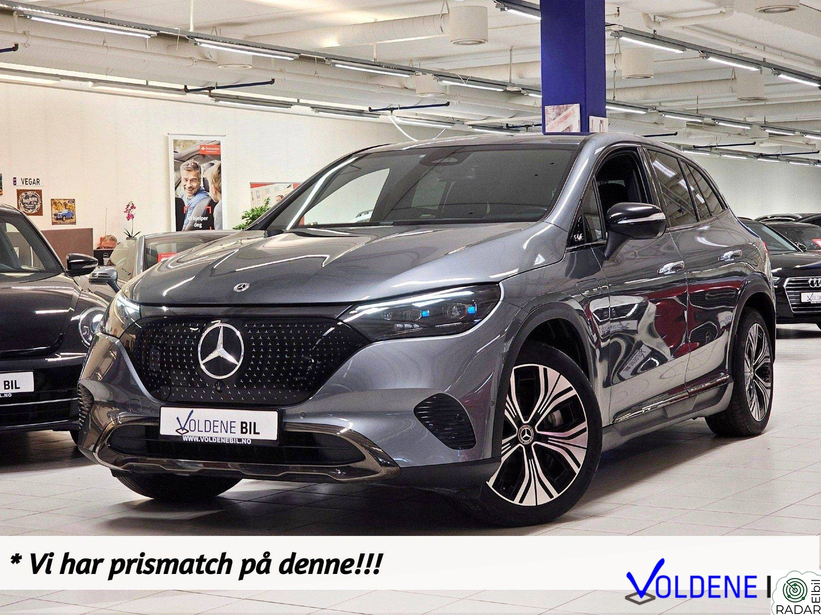 MERCEDES-BENZ EQE 350 4MATIC 548 WLTP - Norsk - Krok - AWD - 360 - 4 hjulsving