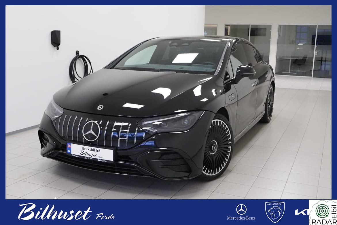 MERCEDES-BENZ AMG EQE 43 4MATIC VI LEVERER OVER HEILE LANDET