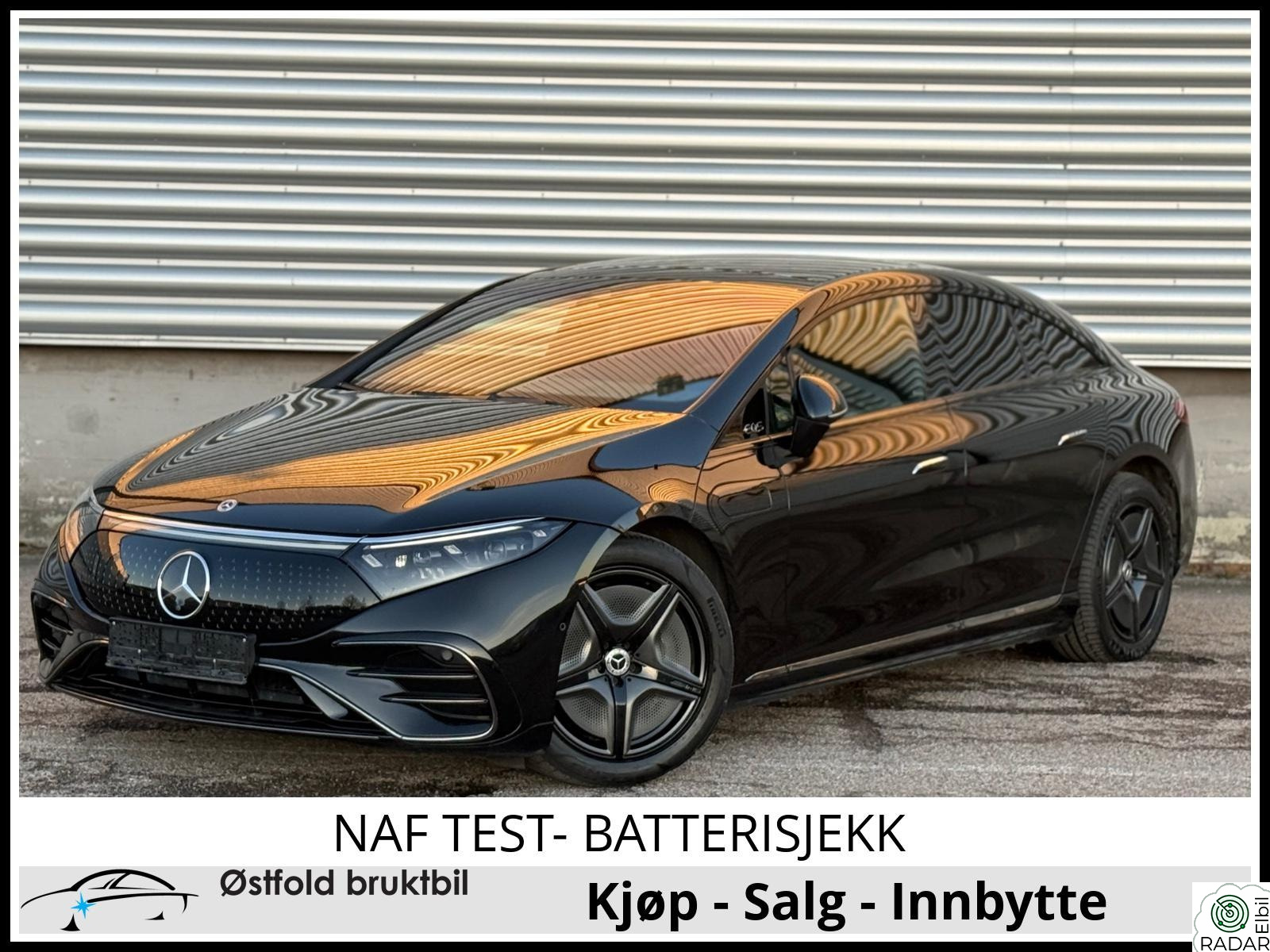 MERCEDES-BENZ EQS 450+ + 784KMREKKEVIDDE/HEADUP/BURMESTER/TOPPUTSTYRT