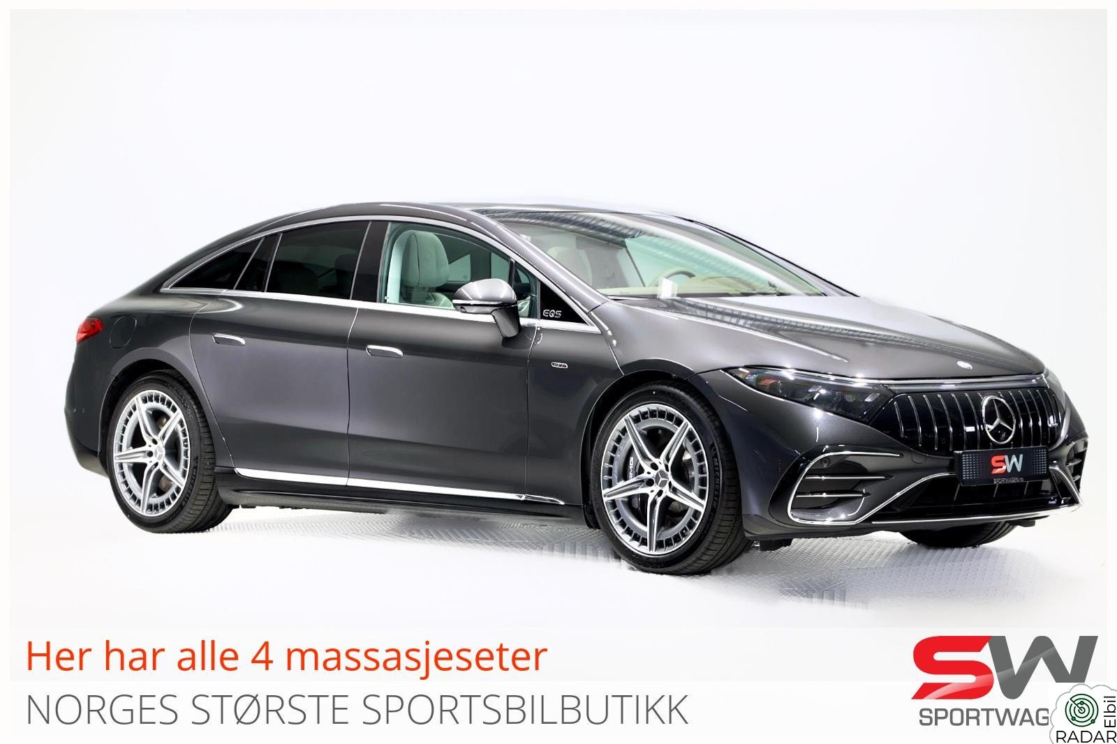 MERCEDES-BENZ AMG EQS 53 4MATIC+ AMG 53 4MATIC+ Massasje 4x + DVD skjermer, Head-up +++