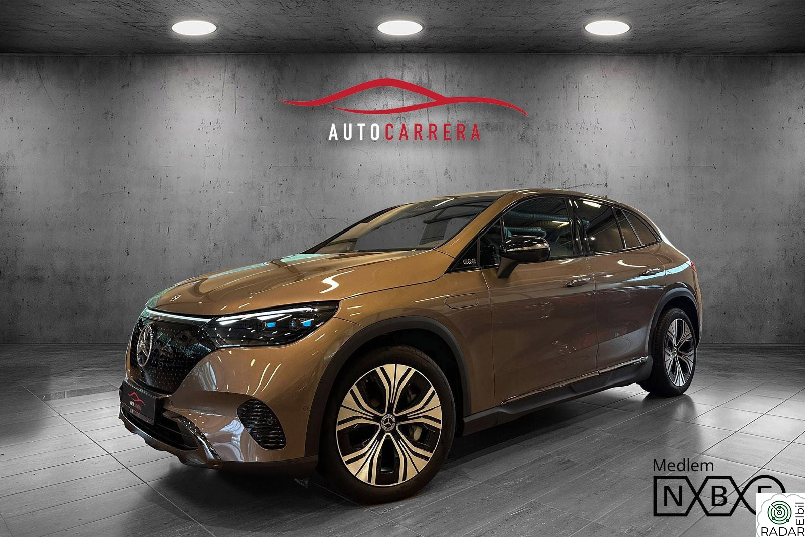 MERCEDES-BENZ EQE 500 4MATIC 4MATIC Hyperscreen/Bakakselstyring/Keyless/Krok++