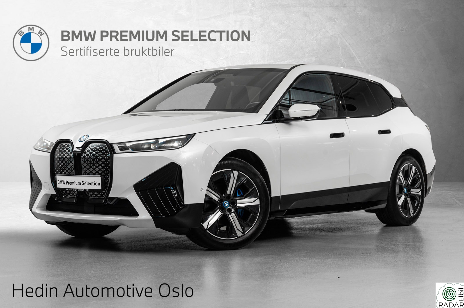 BMW iX xDrive40 xDrive40, Sportpakke, Harman, Laser, Krok, ACC/Selvkjør