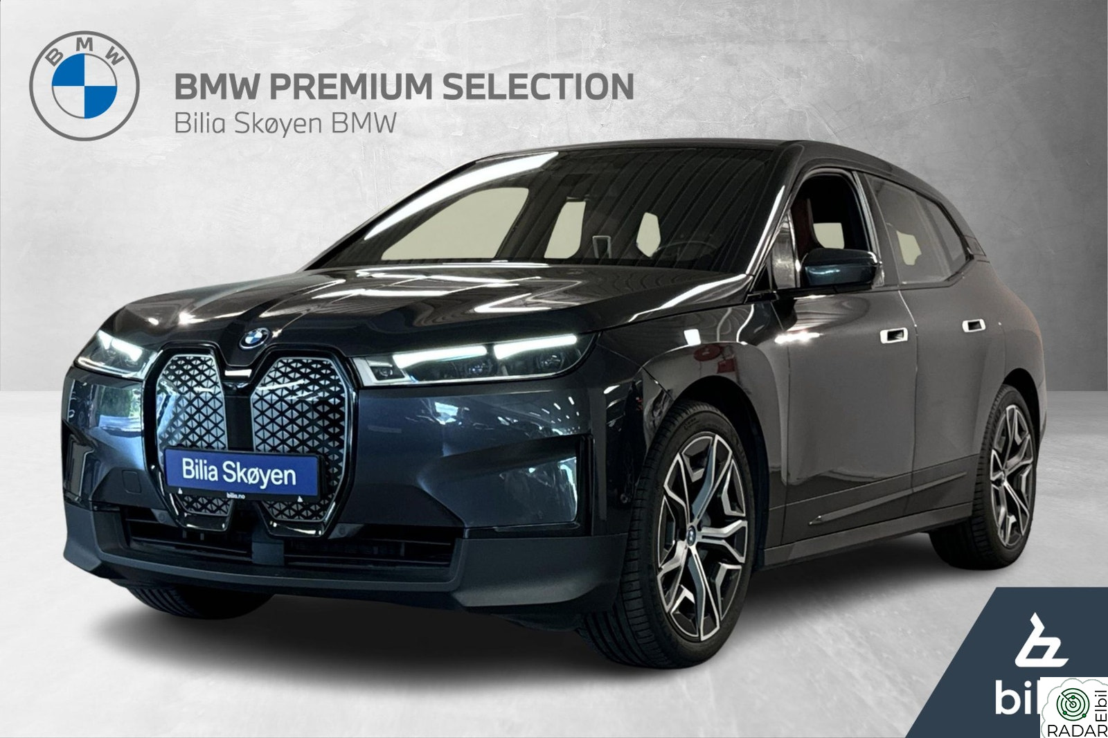 BMW iX xDrive40 xDrive40, Skinn, 22", H/K, Multif. ComfAcc, Laser, ACC