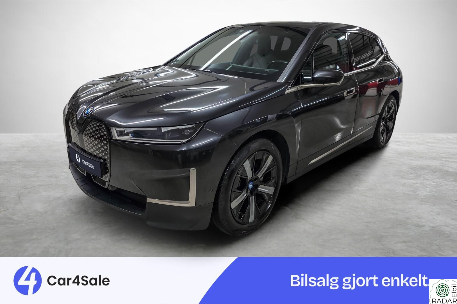 BMW iX xDrive40 xDrive / 1-eier / Laser / H.feste / Skinn / 360 /