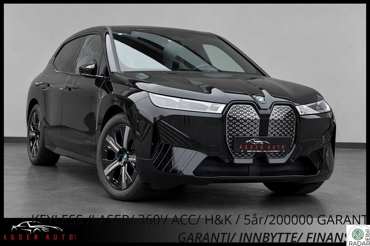 BMW iX xDrive40 Fully Charged/Sportpk/Skinn/Pano/HUD/Krok/21"/Ny EU