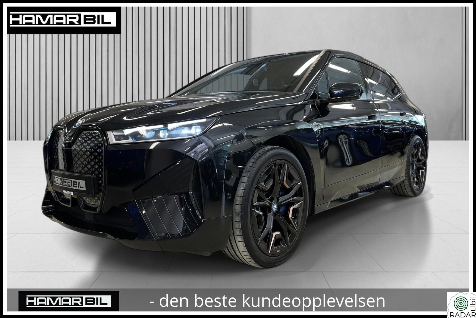 BMW iX xDrive50 50|M-Sport|22" S/V|360|SkyLou|H/K|Laser|Bakhjulsstyring