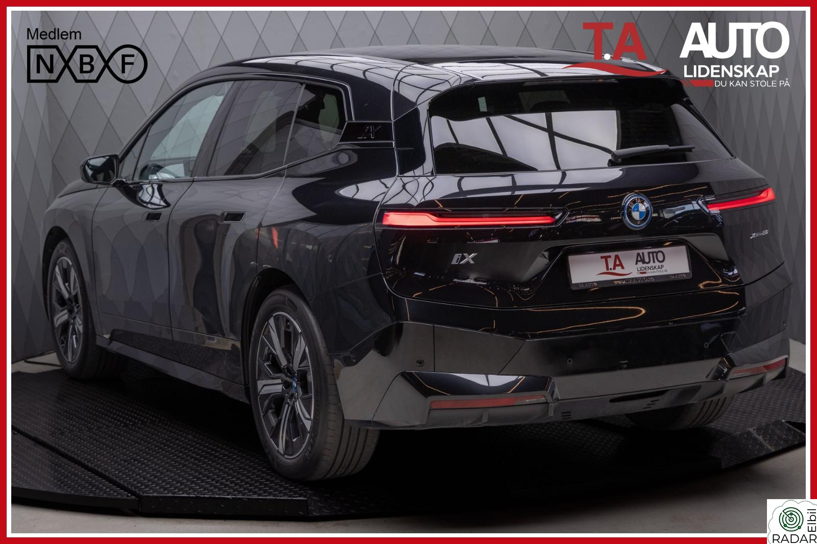 BMW iX xDrive50 XDRIVE50 FULLY CHARGED BAKAKSEL LASER LUFT PANO