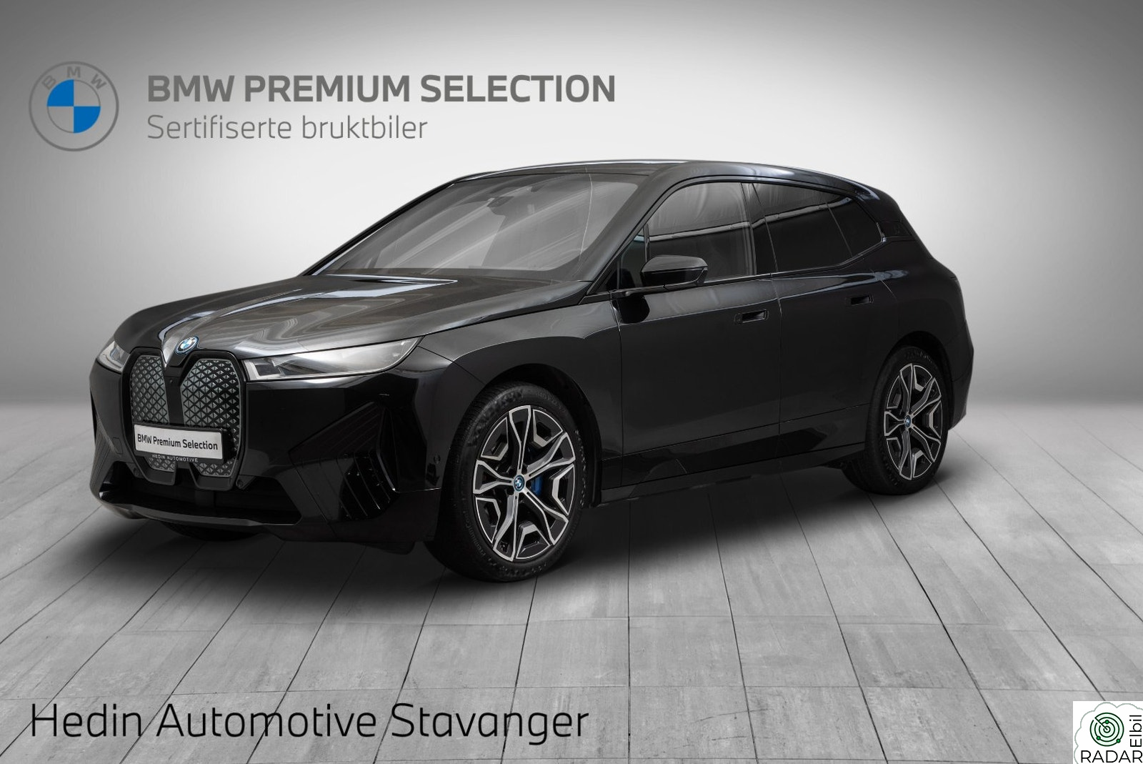 BMW iX xDrive50 xDrive50 Fully Charged Luft 4 hjulsstyring B&W ++++