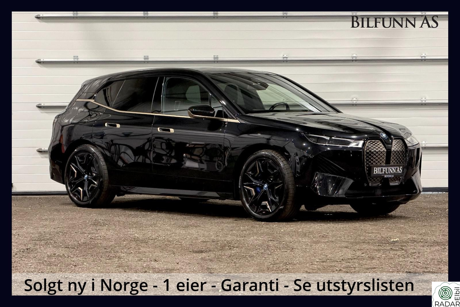 BMW iX xDrive50 xDrive50, 523hk, Amido, B&W, Massasje, Sky Lounge, BSI