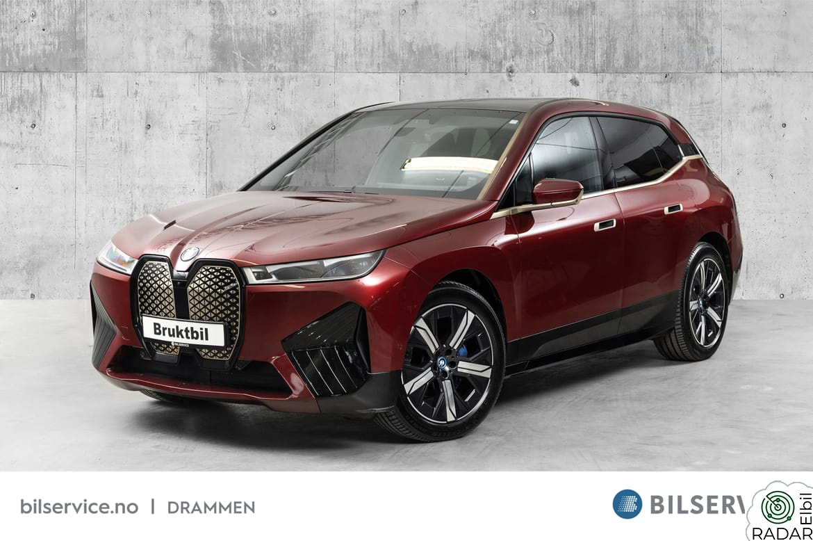 BMW iX xDrive50 IX50 |  Fully Charged | 4-hjulsstyring | Luft| H.feste
