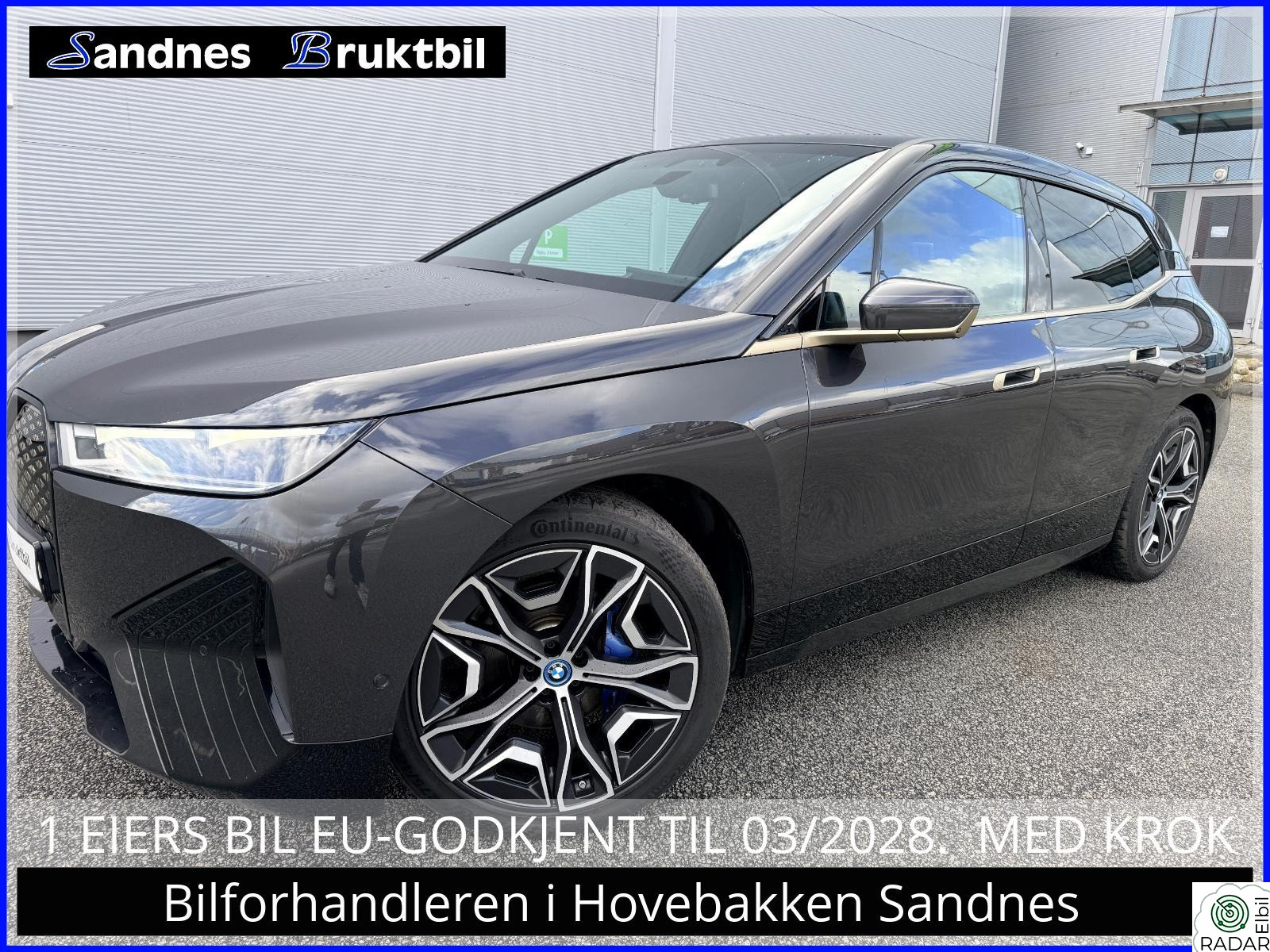 BMW iX xDrive50 IX 50 FULLY CHARGED SPORT PKG LUFT,LASERLYS,KROK,HUD ++