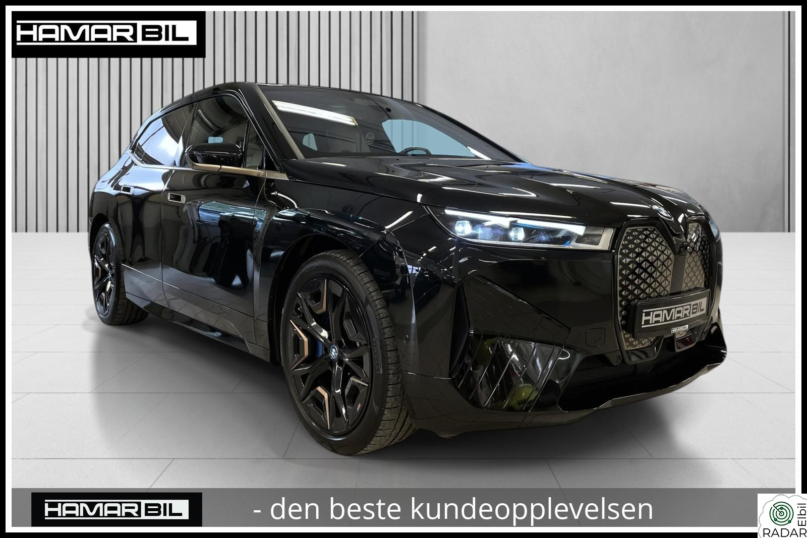 BMW iX xDrive50 50|Sportpk|22"|360|SkyLou|H/K|Laser|Bakhjulstyring|Krok