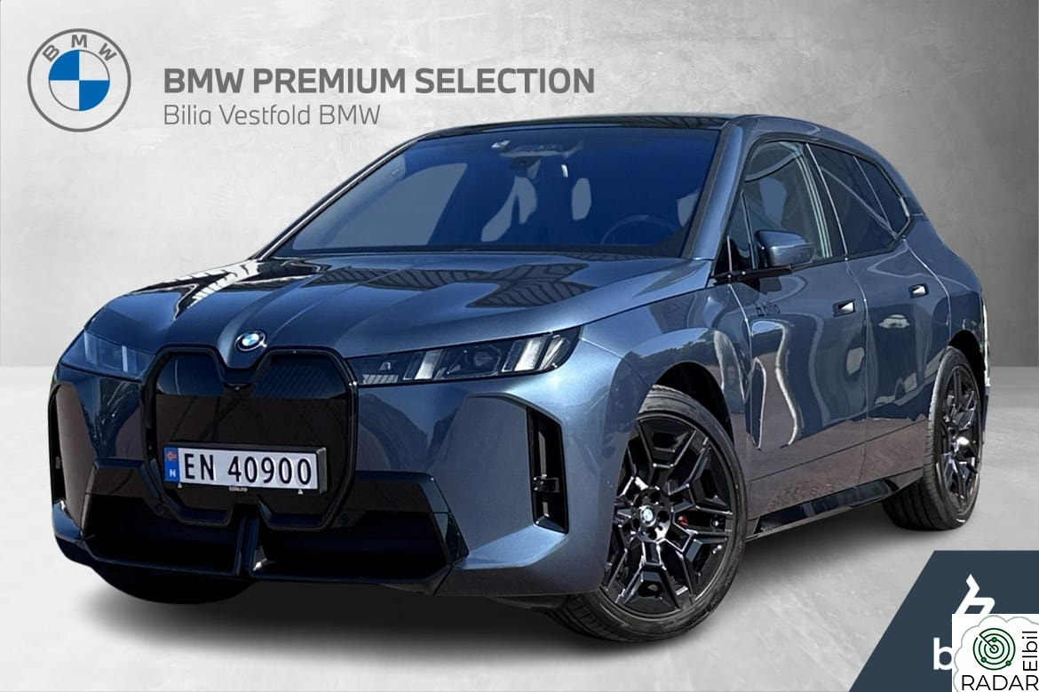 BMW iX xDrive60 xDrive60 Msport PRO, Bowers, Pano, Luft, 4-hjulstyring