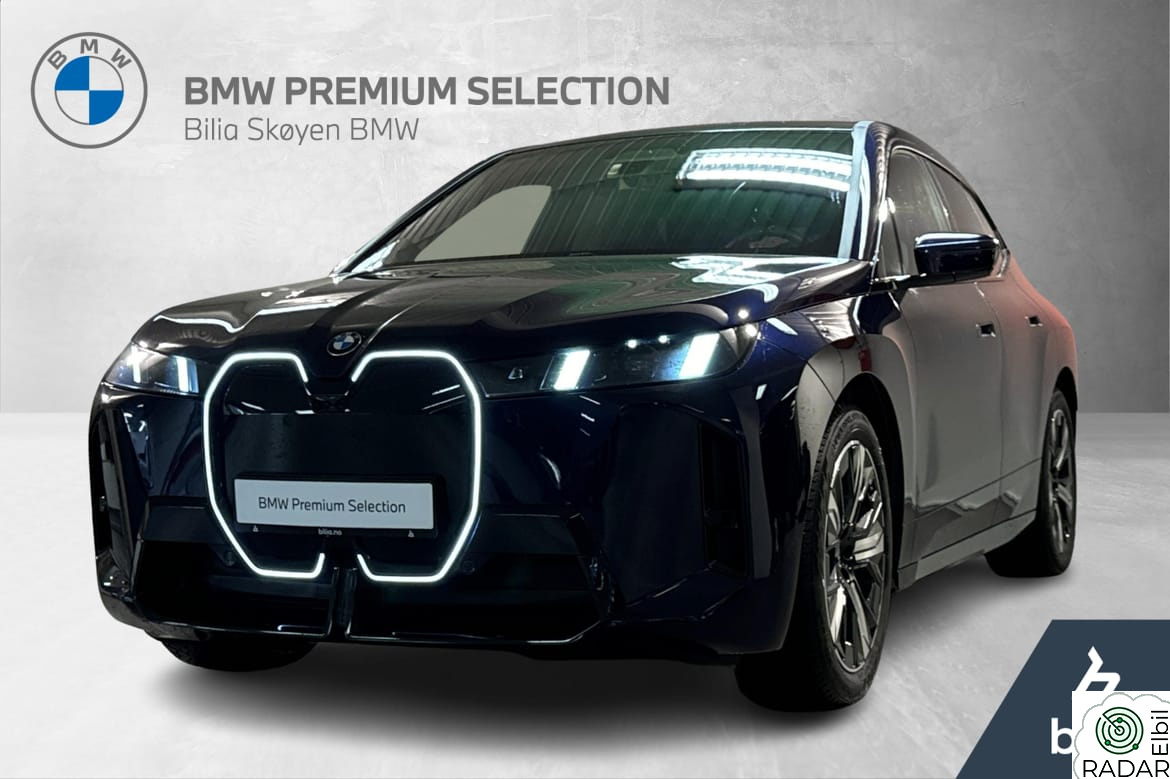BMW iX xDrive60 xDrive60 Supercharged,B&W,Luft,4-hjulsty,M-Sport Pro