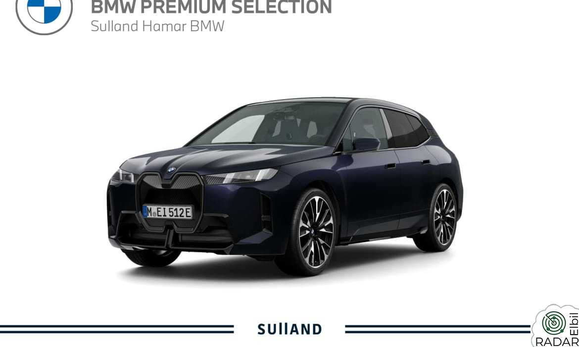BMW iX xDrive60 60 SUPERCHARGED-B&W-23"-M.PRO-LUFT-PANO-MASSASJE-AMIDO