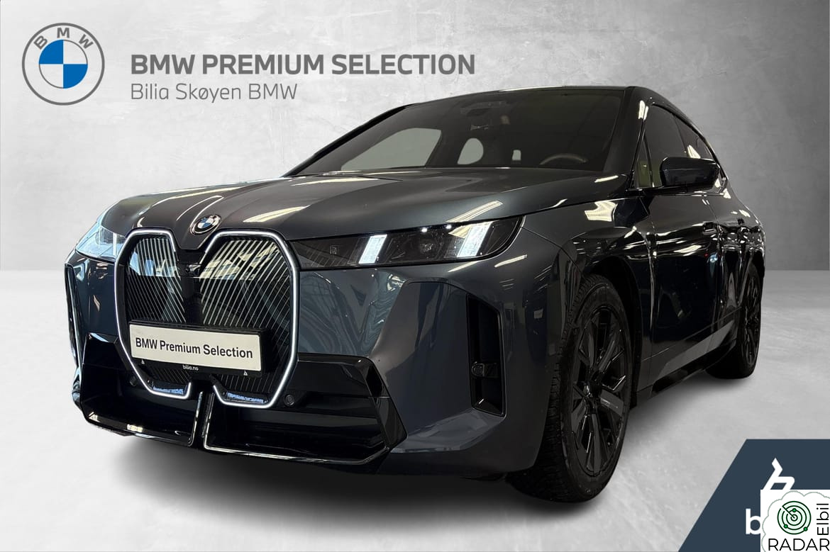BMW iX xDrive60 xDrive60 Fully Charged, 4.Hj.styring, H/K, Luftfjæring