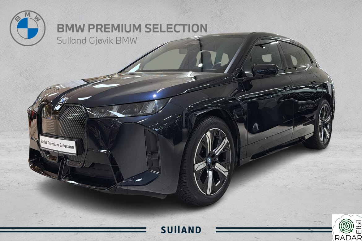 BMW iX xDrive60 Supercharged | M-Sport | 4-hjulst. | Luft | B&W