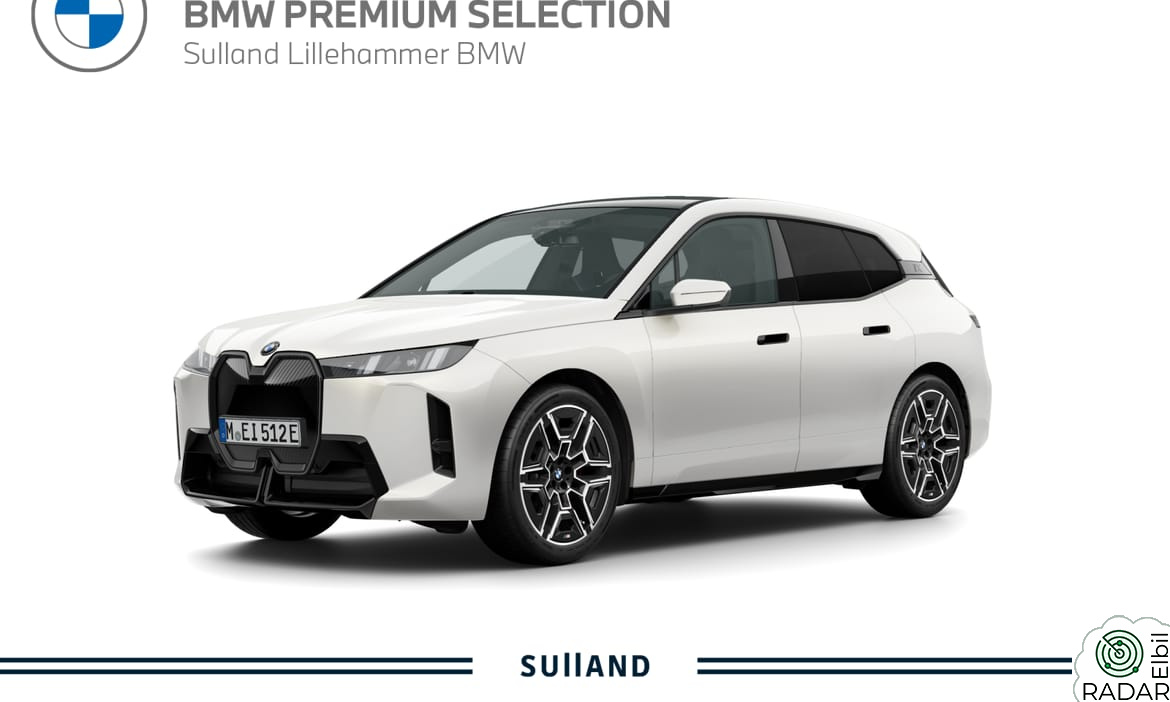 BMW iX xDrive60 Supercharged - M Pro - Bakhjulsstyring - Luft - Bowers