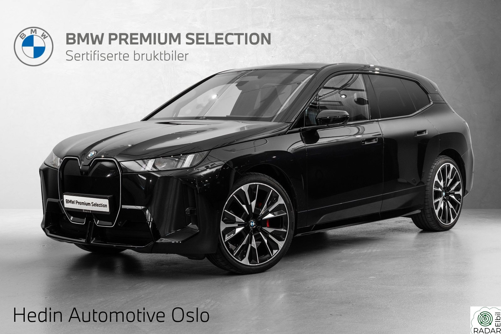 BMW iX xDrive60 xDrive60 Supercharged, Bowers, Multiseter, Luftfjæring!