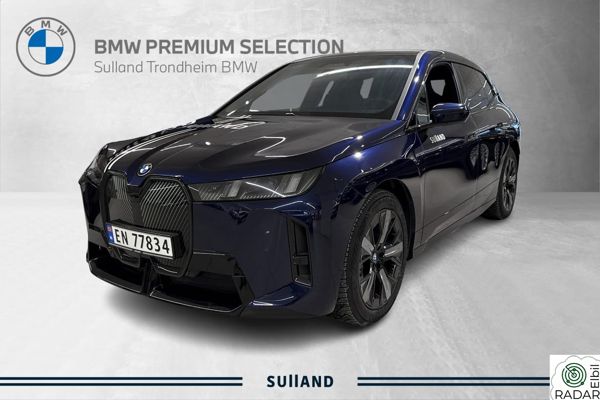 BMW iX xDrive60 IX60 xDrive/Supercharged/Luftfæring/M-Sport/Krok/B&W