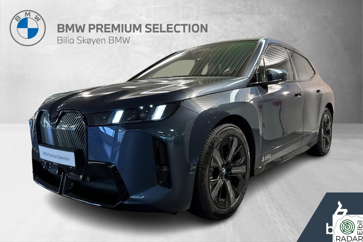 BMW iX xDrive60 xDrive60 Fully Charged, 4.Hj.styring, H/K, Luftfjæring