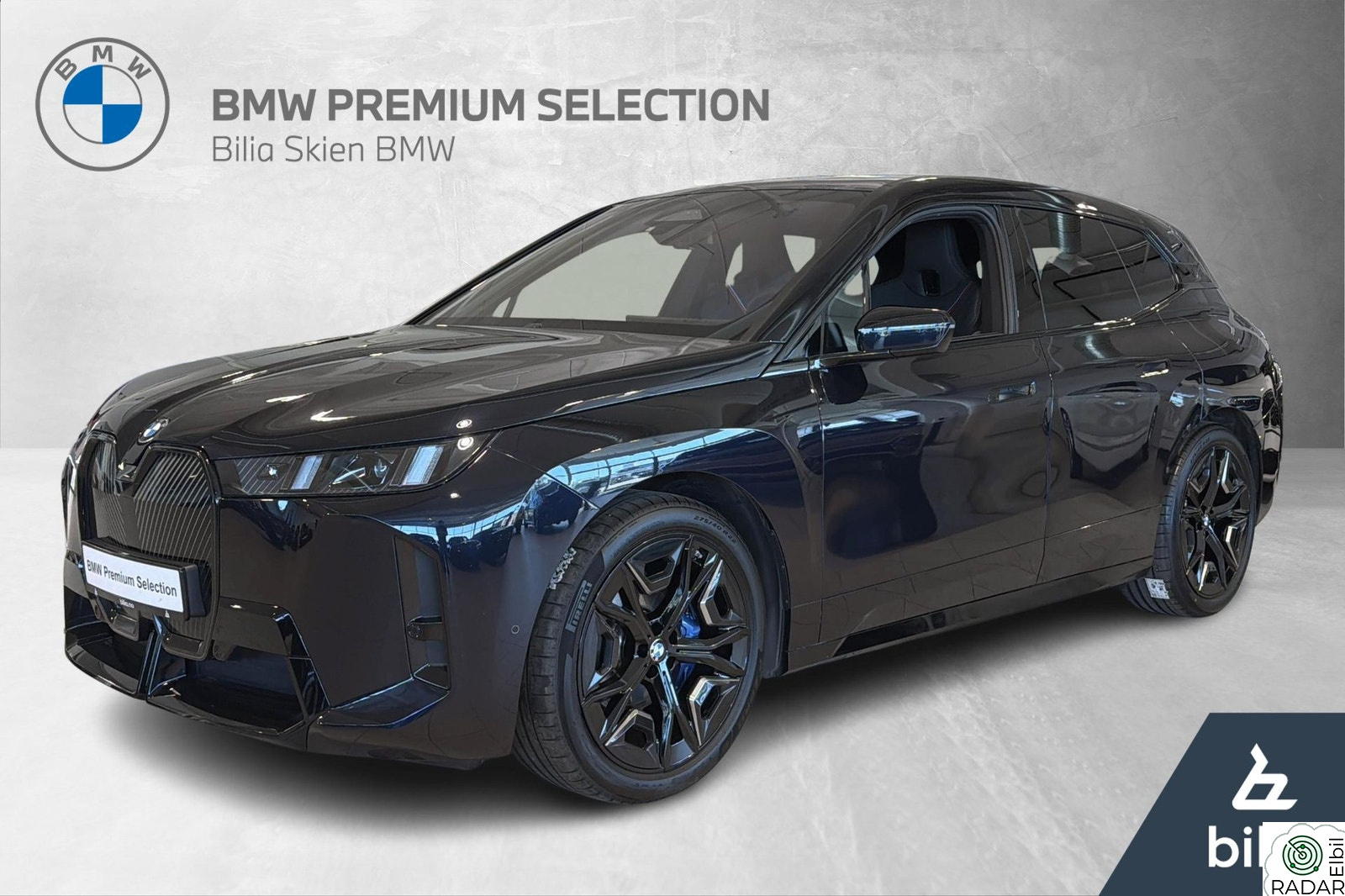 BMW iX xDrive60 xDrive60 Fullycharged Harman Krok 22" sort/titan