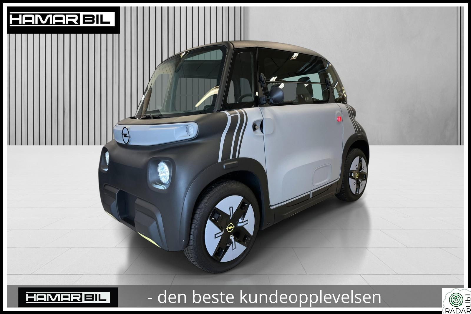 OPEL ROCKS-E Rocks-E|Tekno|Elektrisk|Mopedbil fra 16 år|75 km WLTP