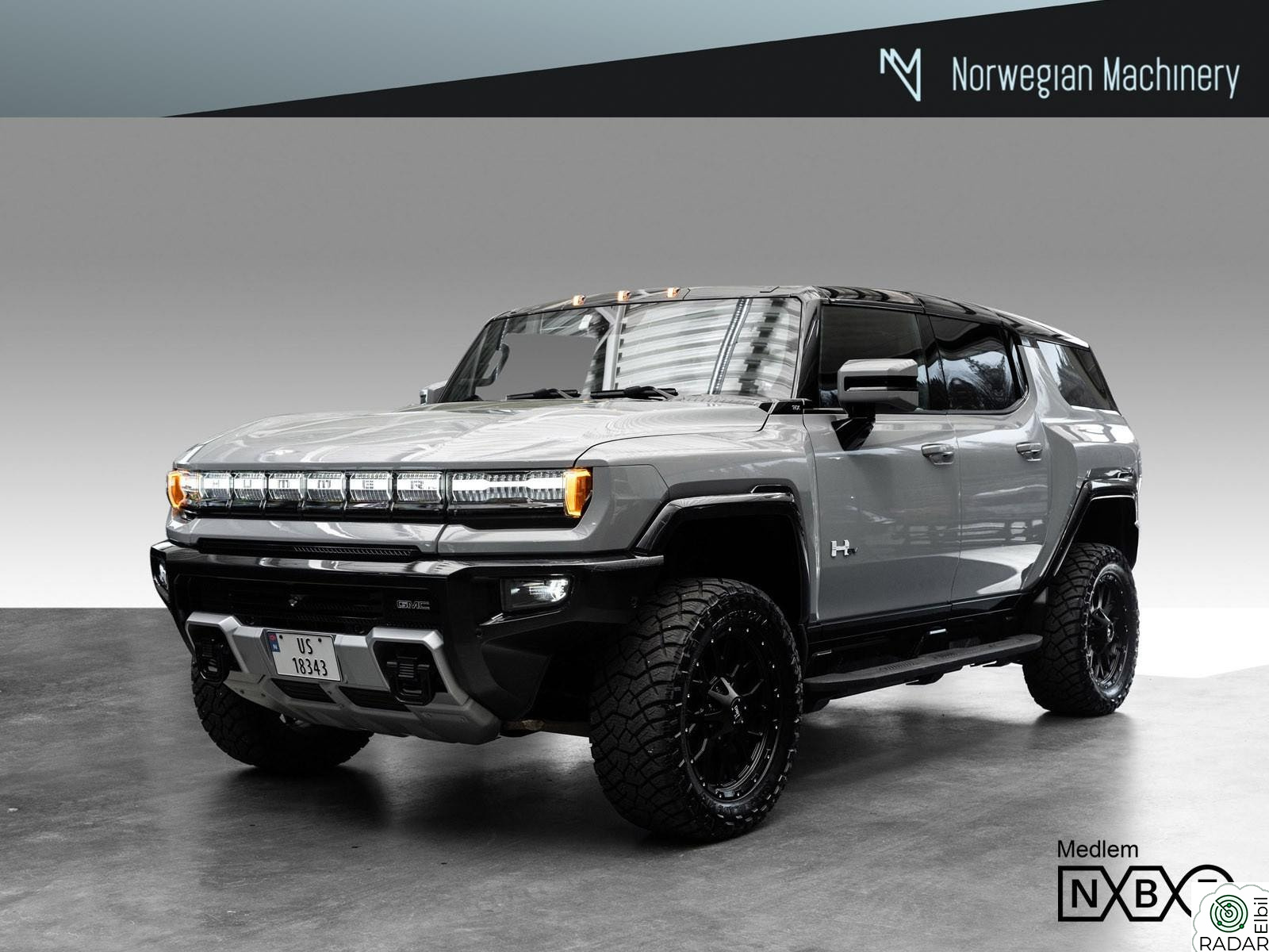 GMC Hummer EV 3X SUV Hummer EV 3X SUV / 4-Hjulsstyring / BOSE / Infinity Tak