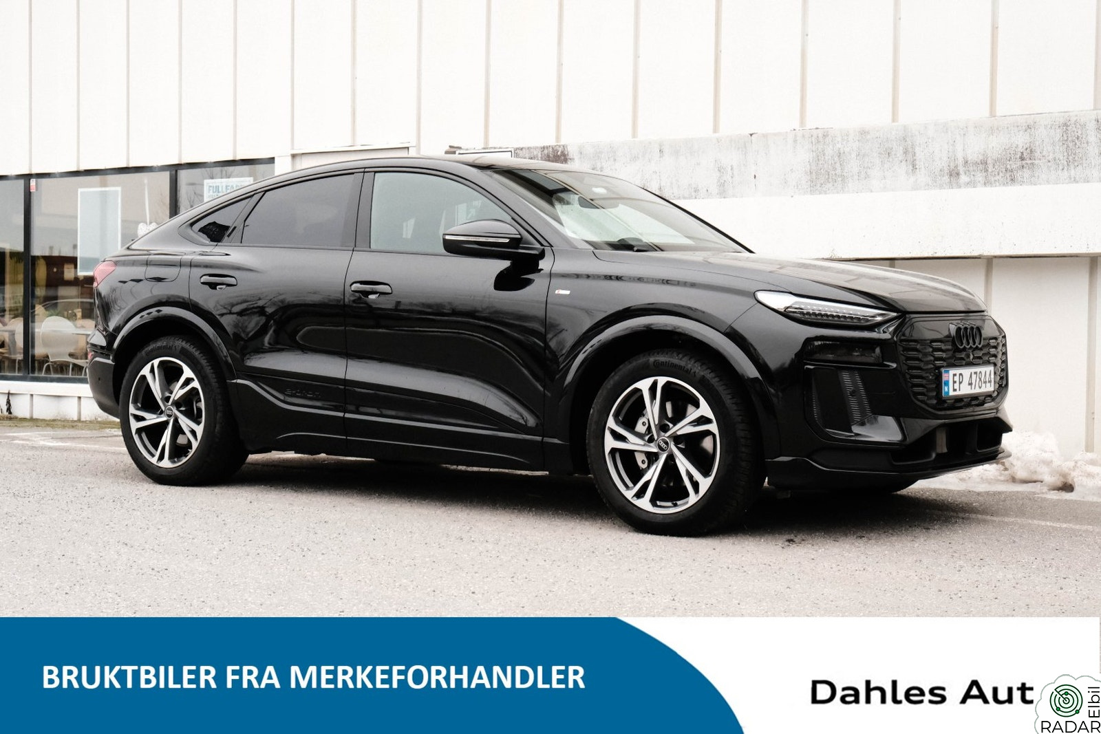AUDI Q6 SB e-tron quattro quattro S-line Tech Pro Sportback - Sort Optikk +++