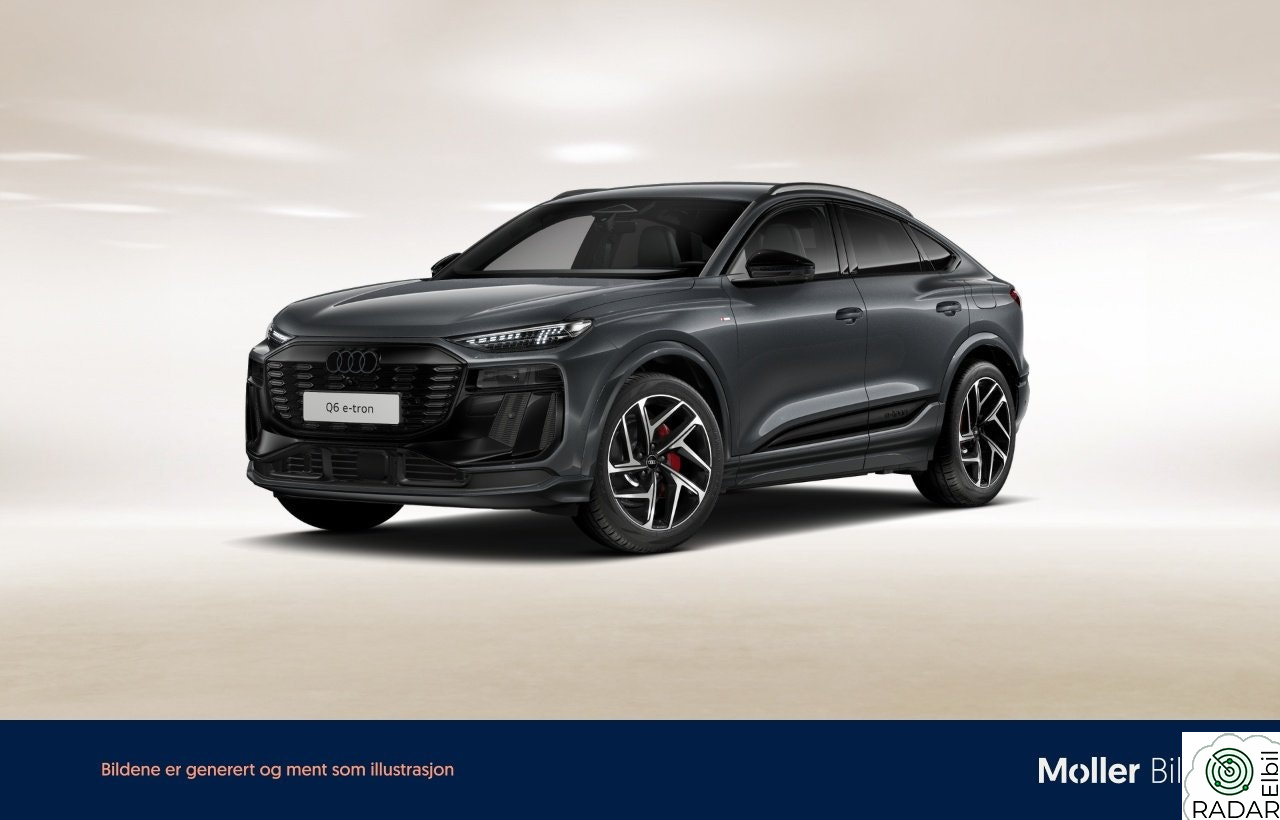 AUDI Q6 SB e-tron quattro SB Black Edition B&O/Hengerfeste/Sportsseter