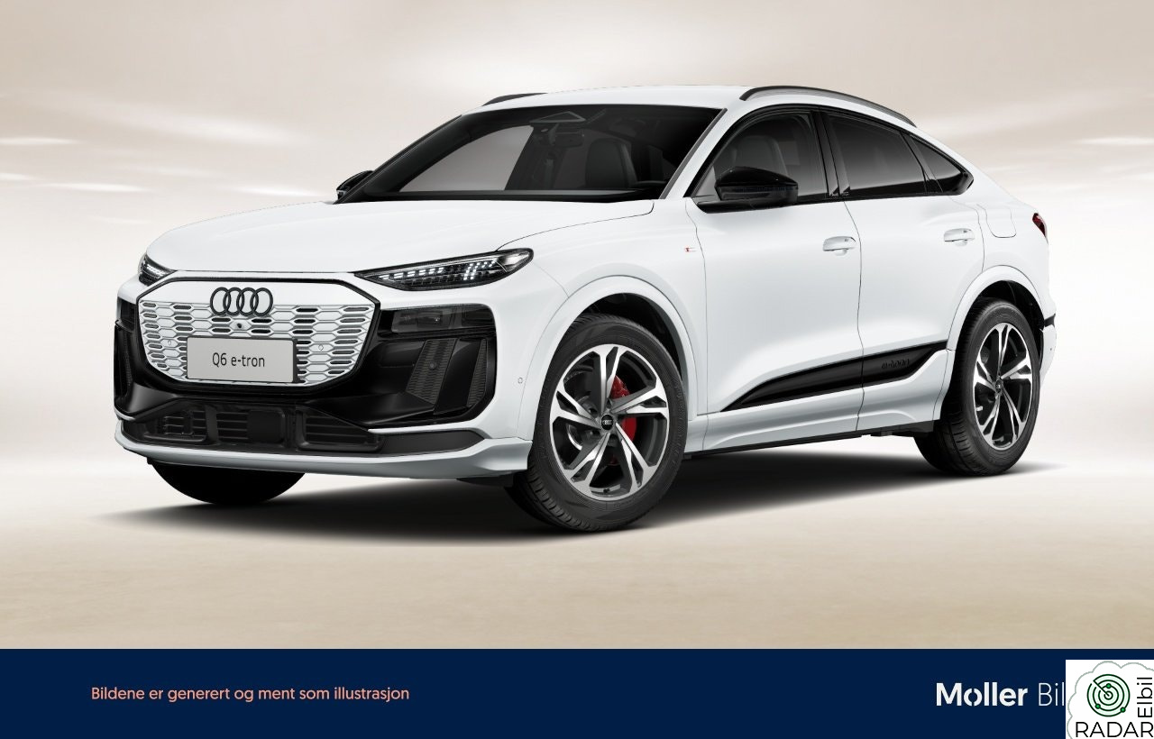AUDI Q6 SB e-tron quattro Q6 sb e-tron quat s line pro Luft,sort optikk,S-seter