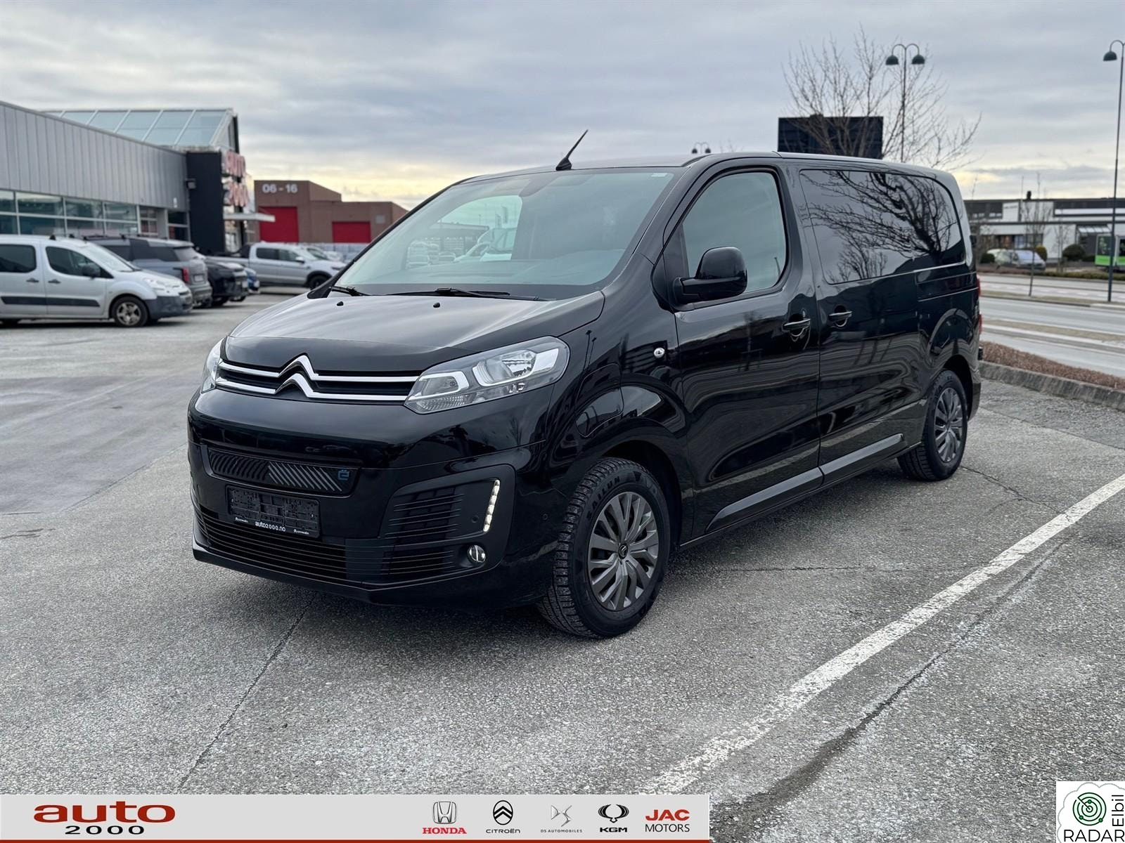 CITROEN JUMPY Proff 75kWh 2 SKYVEDØRER,3SETER