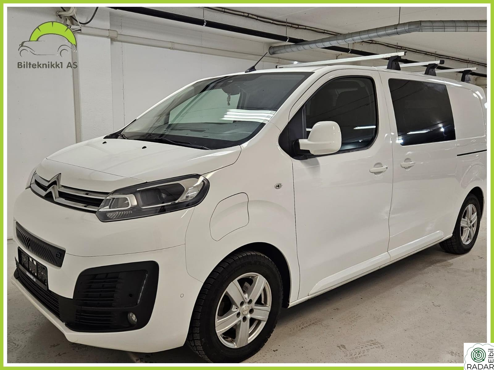 CITROEN JUMPY 75Kwh L2 2 x Skyvedør Innredning R.Kamera H.Feste