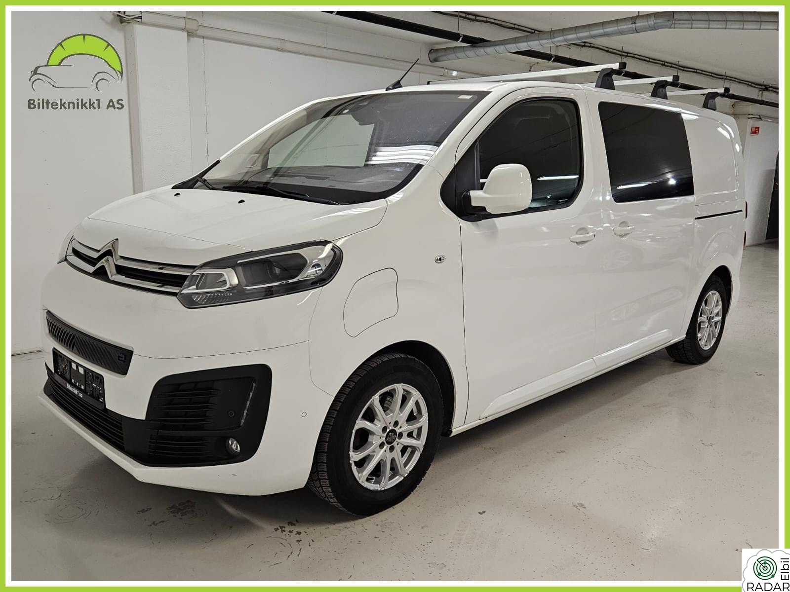CITROEN JUMPY 75Kwh L2 2 x Skyvedør Innredning R.Kamera H.Feste