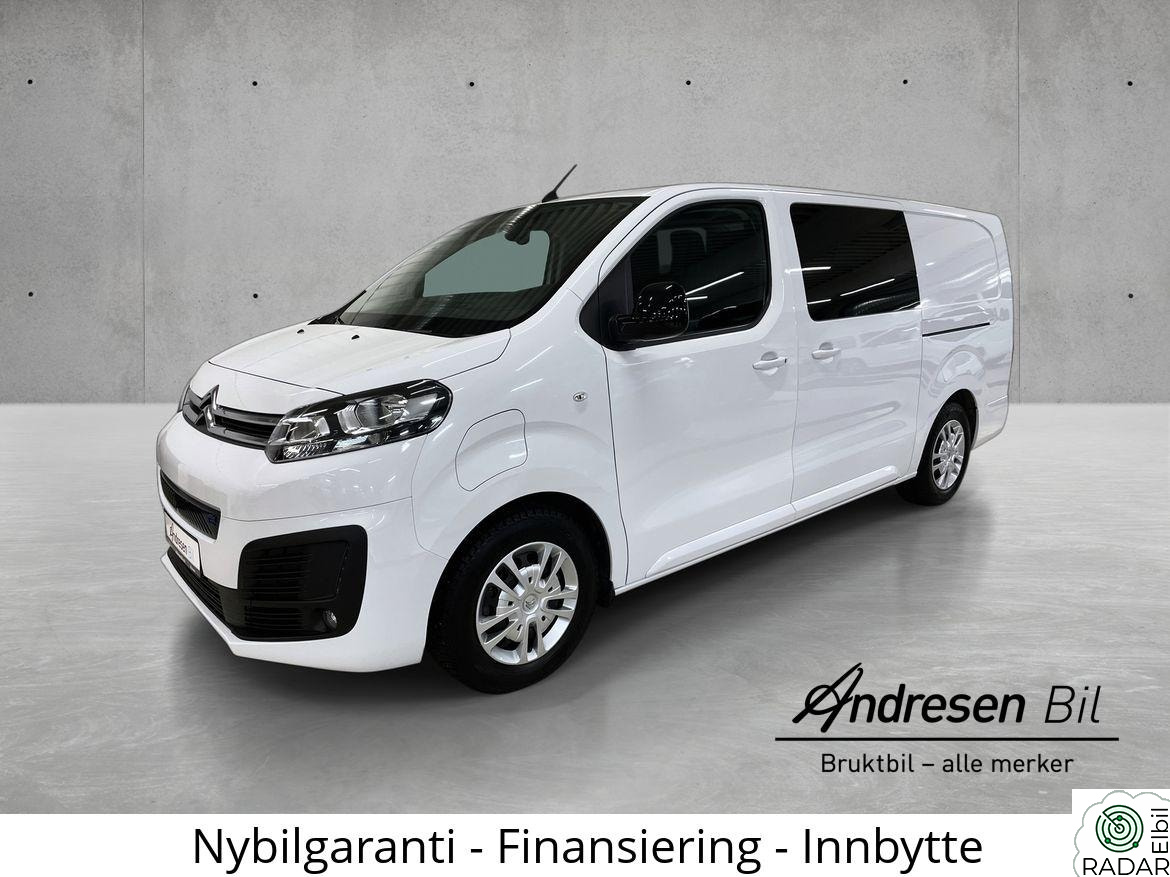 CITROEN JUMPY L3 75kw Proff Hengerfeste/Ryggekamera/Carplay