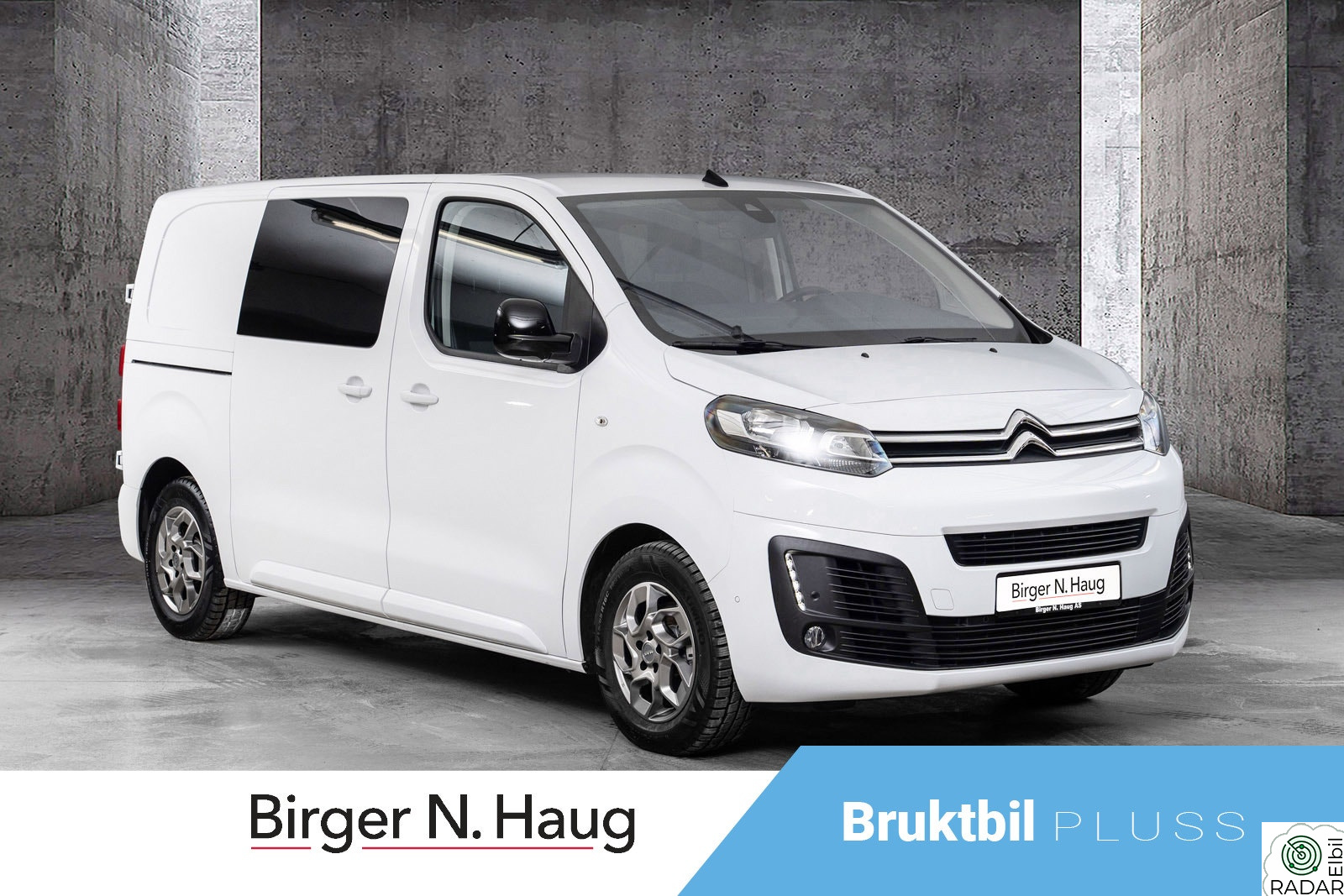 CITROEN JUMPY 75kWt 6 seter SJEKK BAGASJEROMMET!