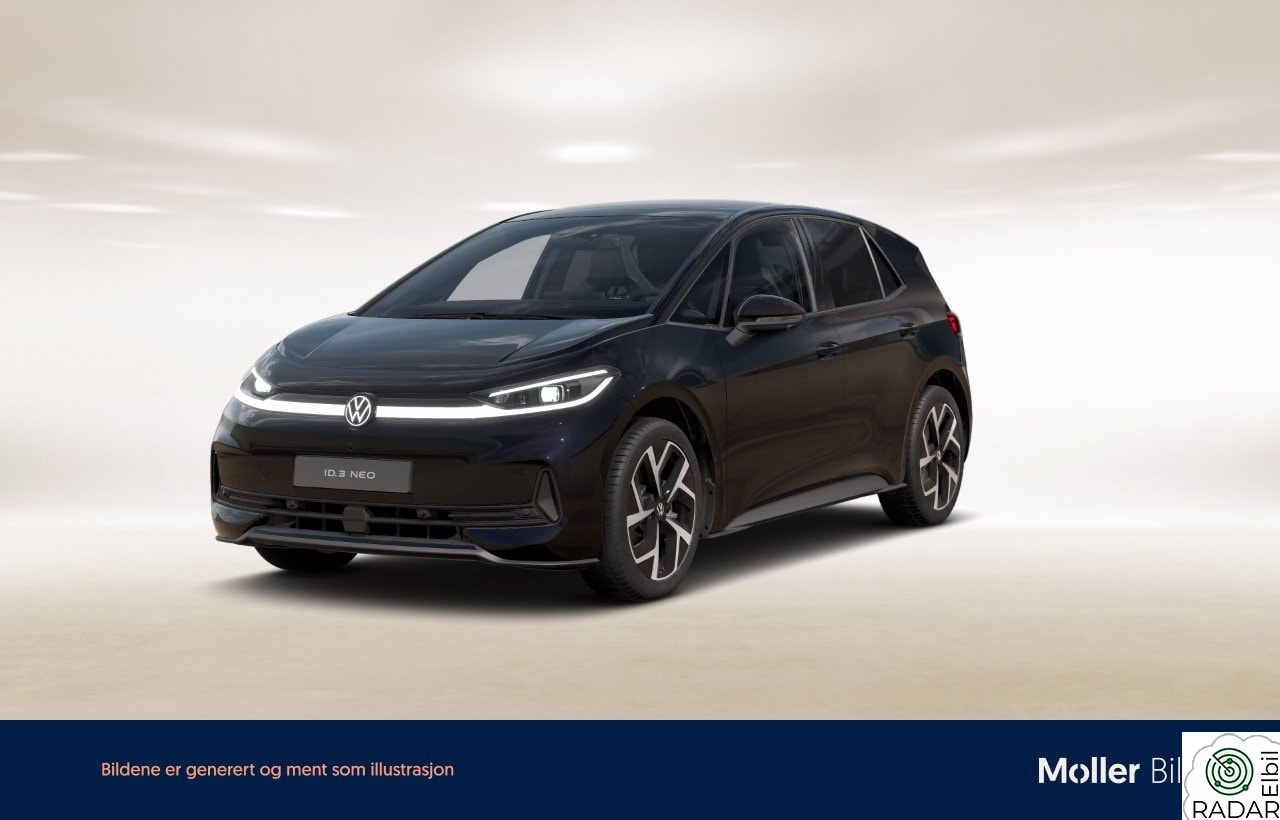 VOLKSWAGEN ID.3 NEO 140kW Style Intro 58kwh 190hk /El.seter /HeadUp /Matrix+++