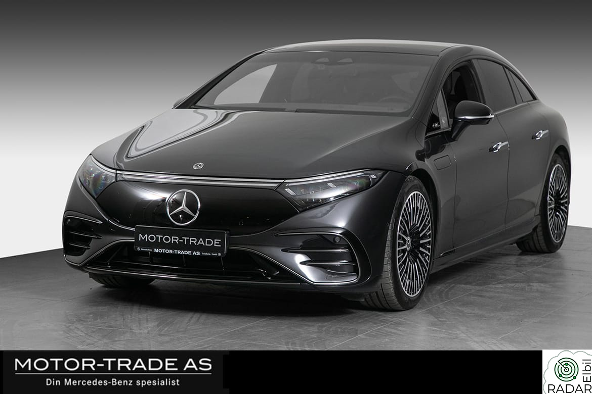 MERCEDES-BENZ EQS 450 4MATIC AMG Line,Premiun Plus pakke, Bakakselstyring, Massasje
