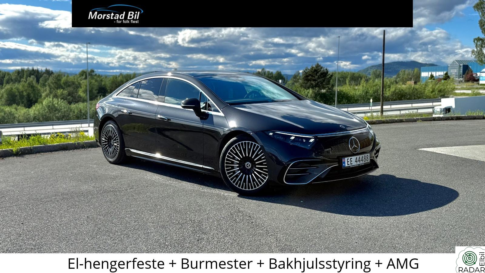 MERCEDES-BENZ EQS 450 4MATIC 450 4MATIC | Norsk bil | Burmester | AMG
