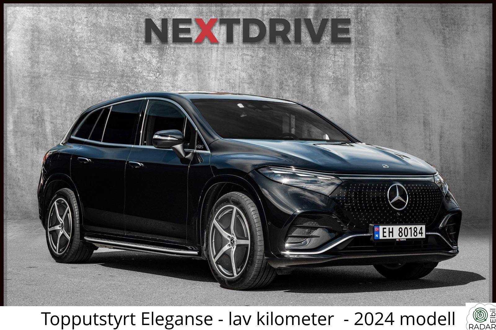 MERCEDES-BENZ EQS 450 4MATIC Mercedes EQS 450 SUV - AMG Sportspakke - Burmeister + +